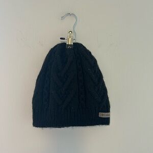 Columbia Black Knit Beanie